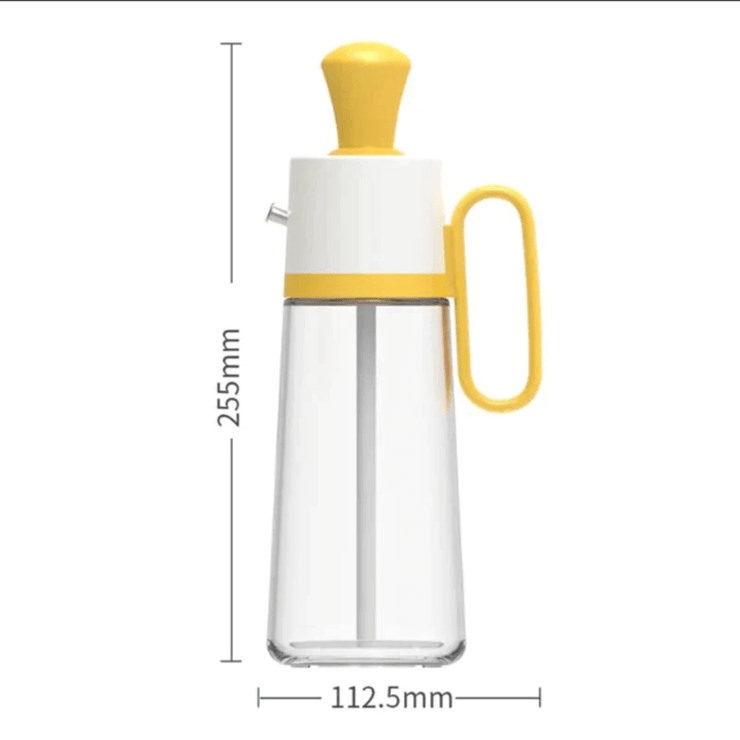 Seasoning Oil Bottle With Silicon Brush 630ml