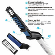 Hair Straightener and Beard Comb