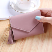 Short Tassel Wallet Women Fashion Purse