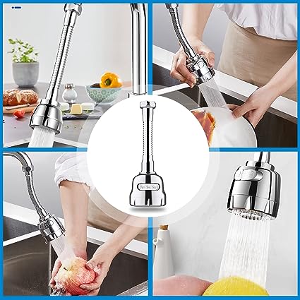 Adjustable Kitchen Faucet Head