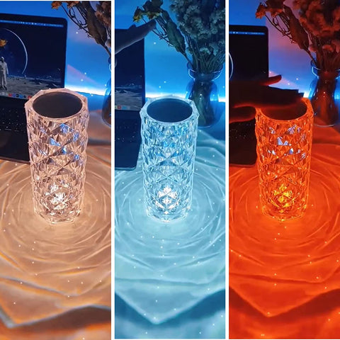 Diamond Crystal Lamp