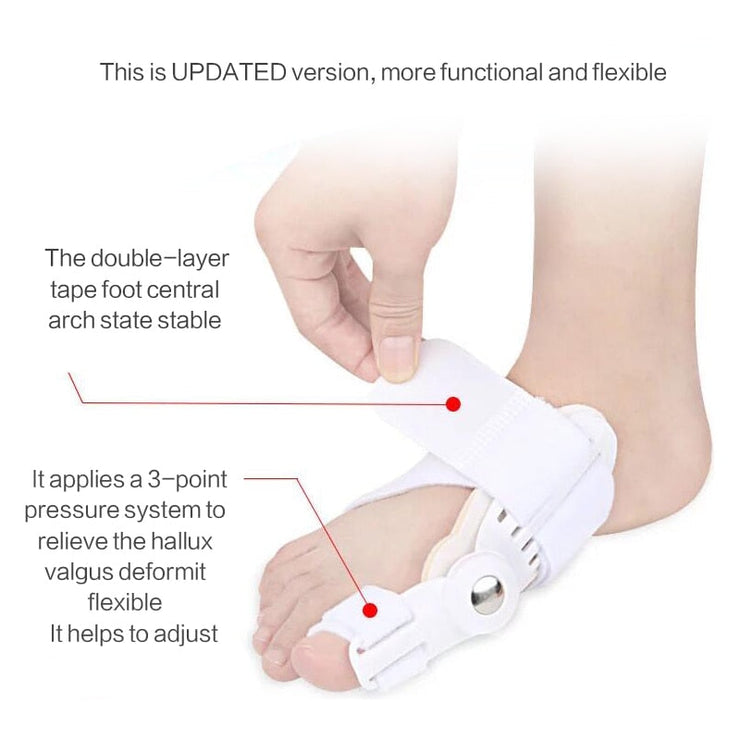 Medical Toe Bunion Orthotics Silicone Hallux Valgus Corrector Big Toe Bone Splint Straightener