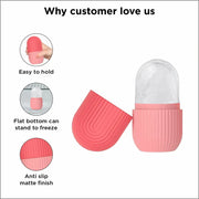 Silicone Ice Cube Trays Beauty Lifting Ice Ball Face Massager Contouring Eye Roller Facial Treatment