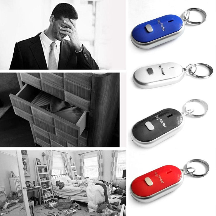 Whistle Key Finder Keychain