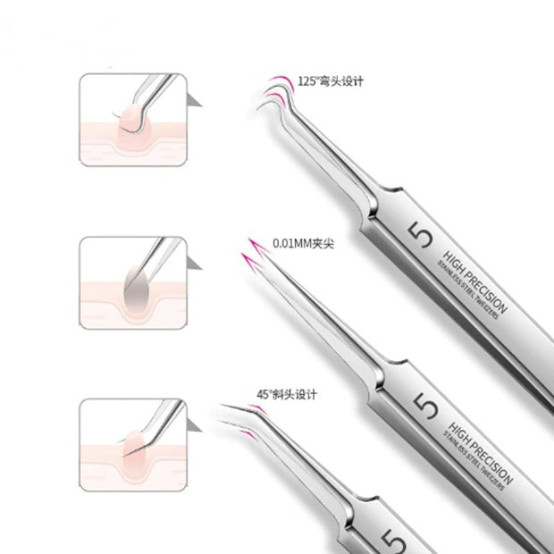 Pimples Blackhead Clip Tweezers