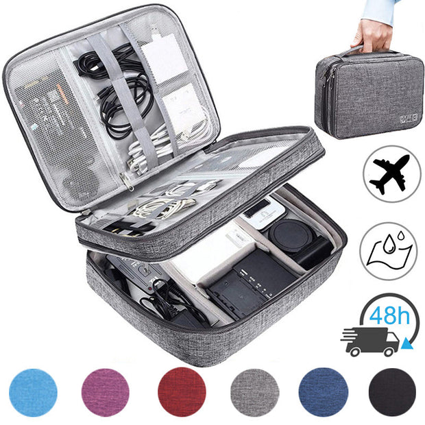 Waterproof Travel Cable Organizer