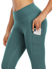 High-Waisted Fitness Leggings with Pockets